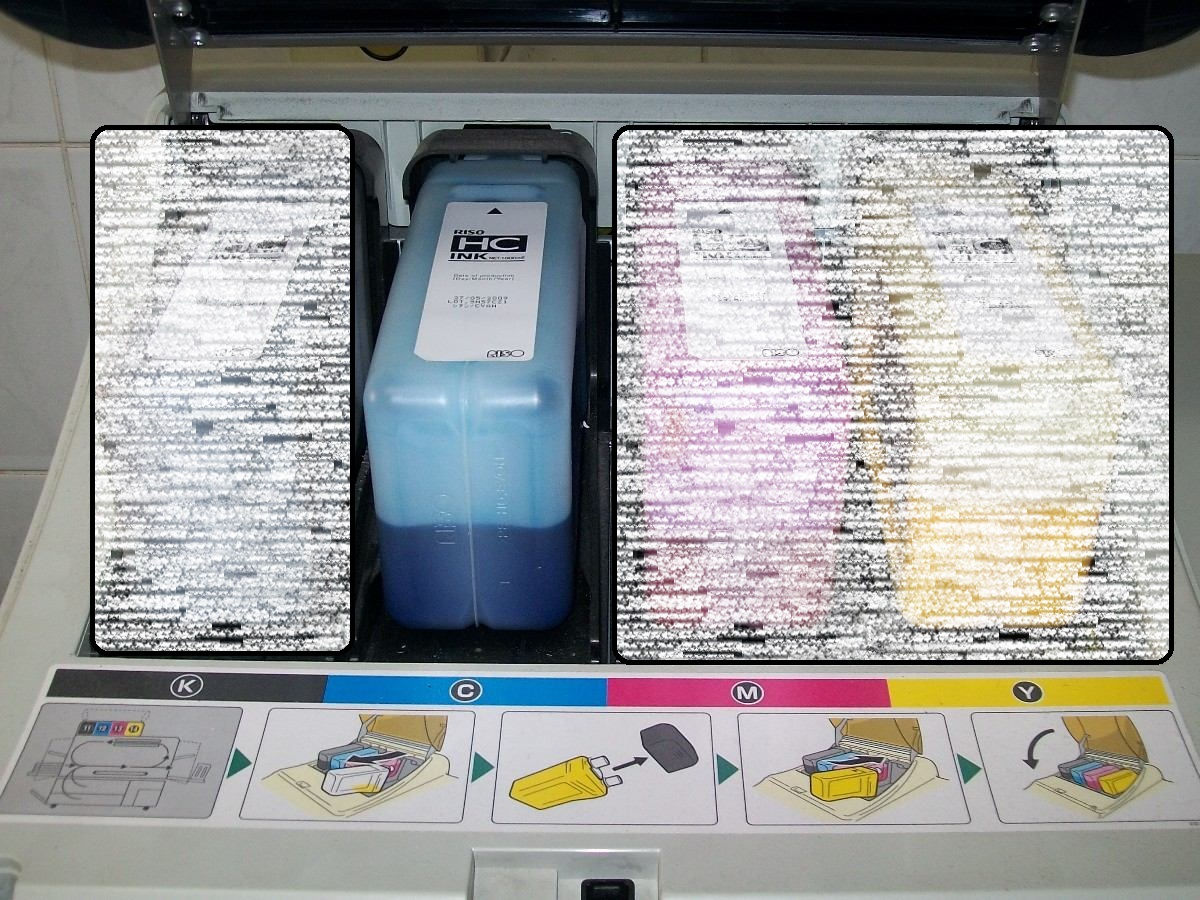 TINTA CIANO HC 5000 OU HC 5500 US