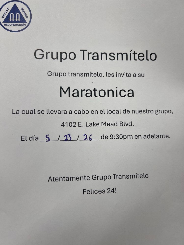 MARATONICA  GRUPO TRANSMITELO