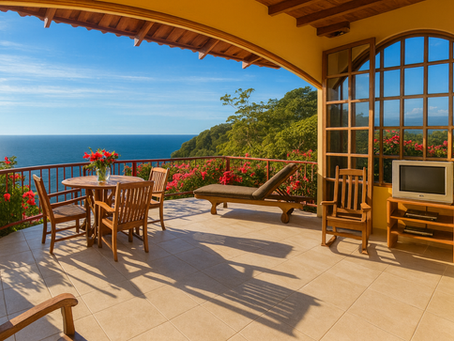 A coastal home in Costa Rica