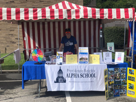 Promoting Alpha at McCandless Community Day