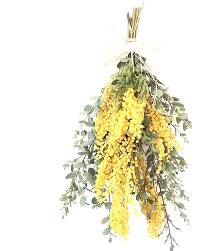 ミモザのスワッグ レッスン Studio Psyche