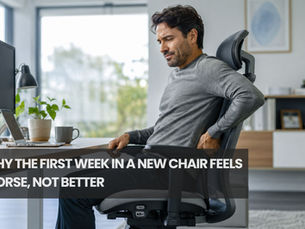 Why the First Week in a New Chair Feels Worse, Not Better