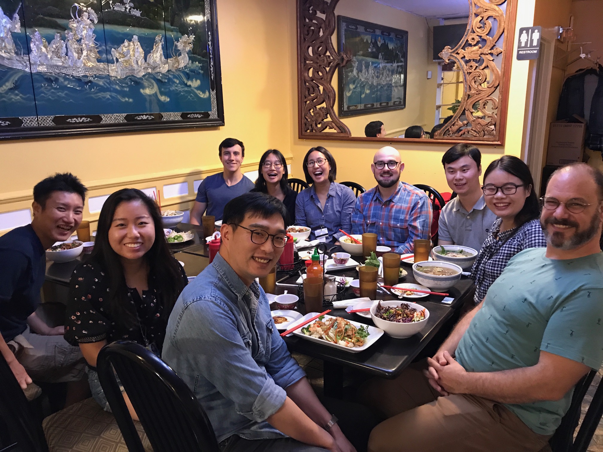 Lunch at Indochine, Summer 2019