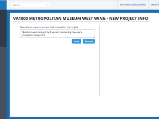 Documenting Lessons Learned for Your Projects