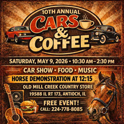 Old Mill Creek Country Store Cars & Coffee 05-09-26