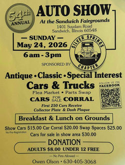 Sliver Springs Chapter Auto Show 05-25-26
