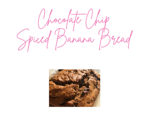 Last Minute Dessert: Chocolate Chip Spiced Banana Bread