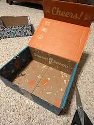 Cut off top or flaps of the box you are using.