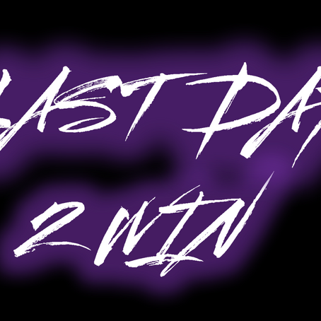 LAST DAY TO ENTER! ENDS @ 11:59 TONIGHT!