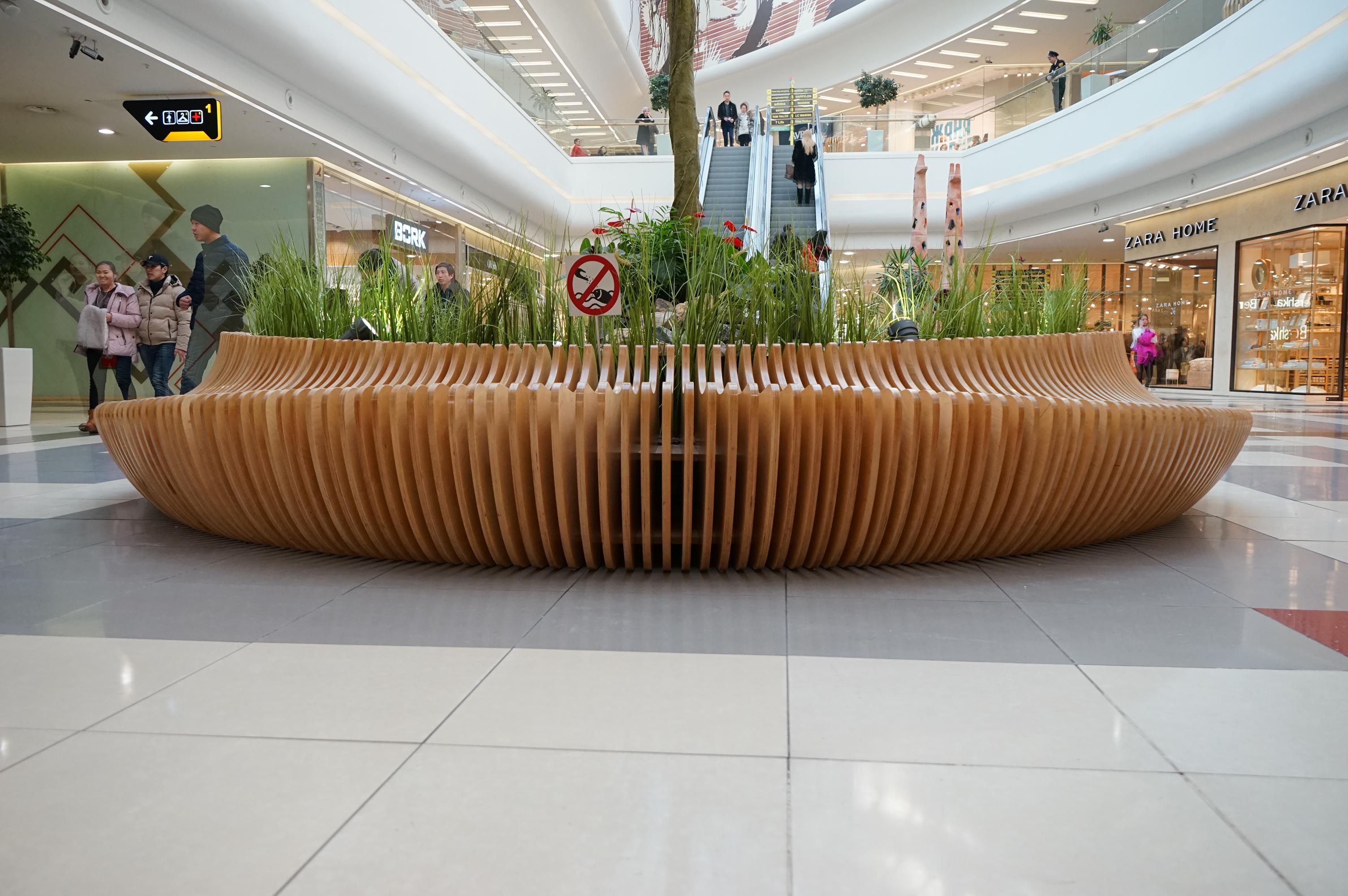 MEGA 2 Almaty — parametric benches by Parametrica · photo 3 of 39