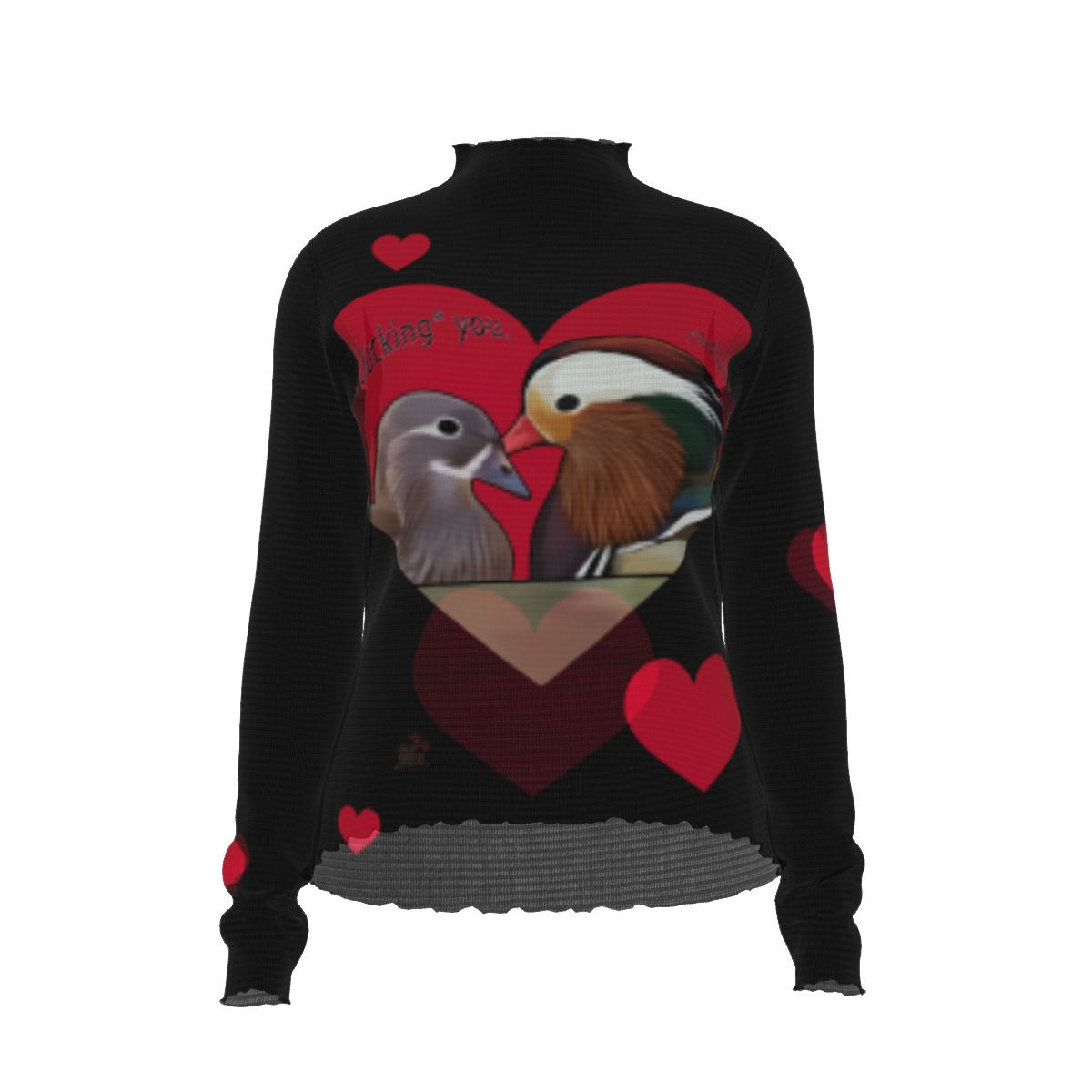 Love Ducking - long sleeve mesh