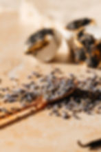 Lavender spilled out