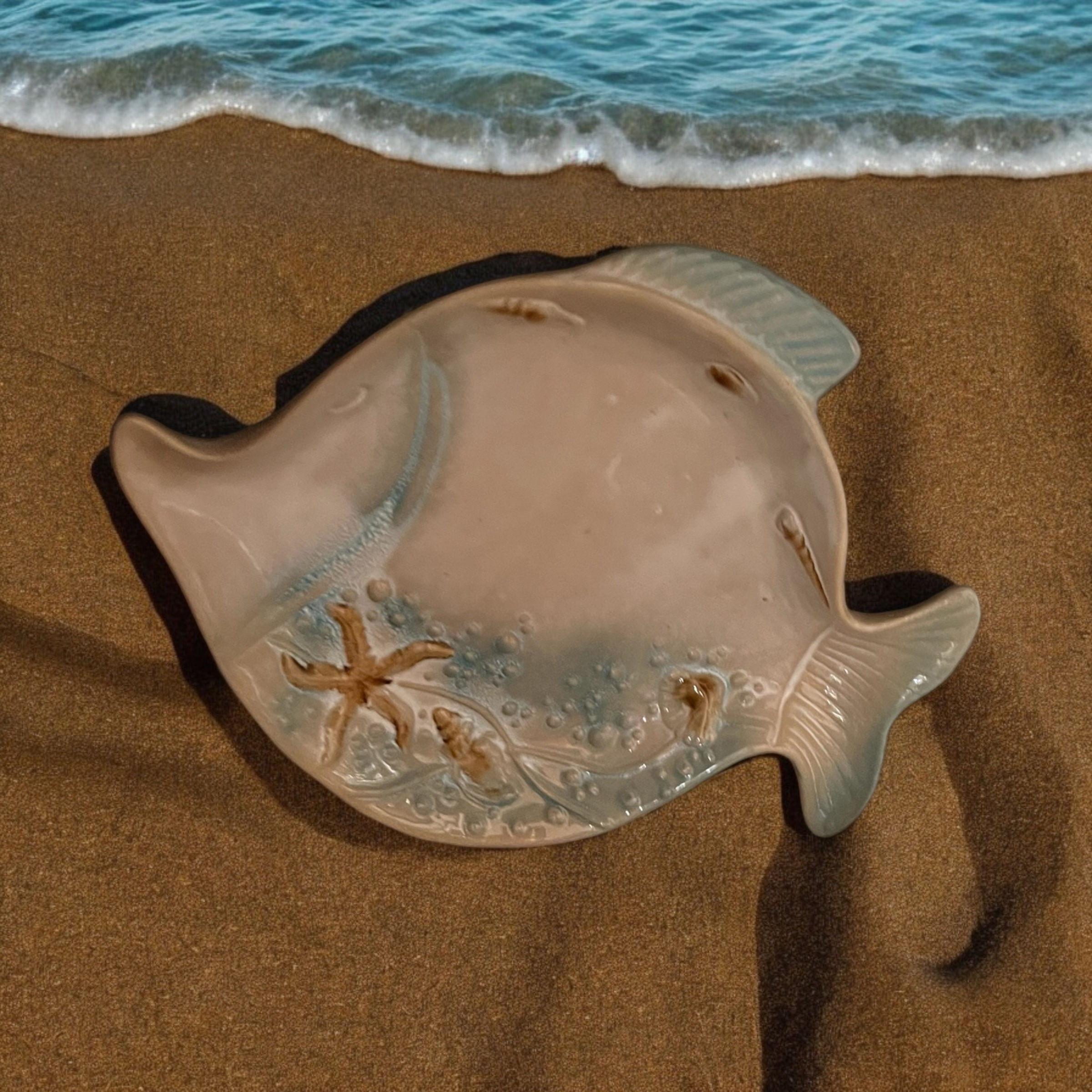 Decorative small fish platter