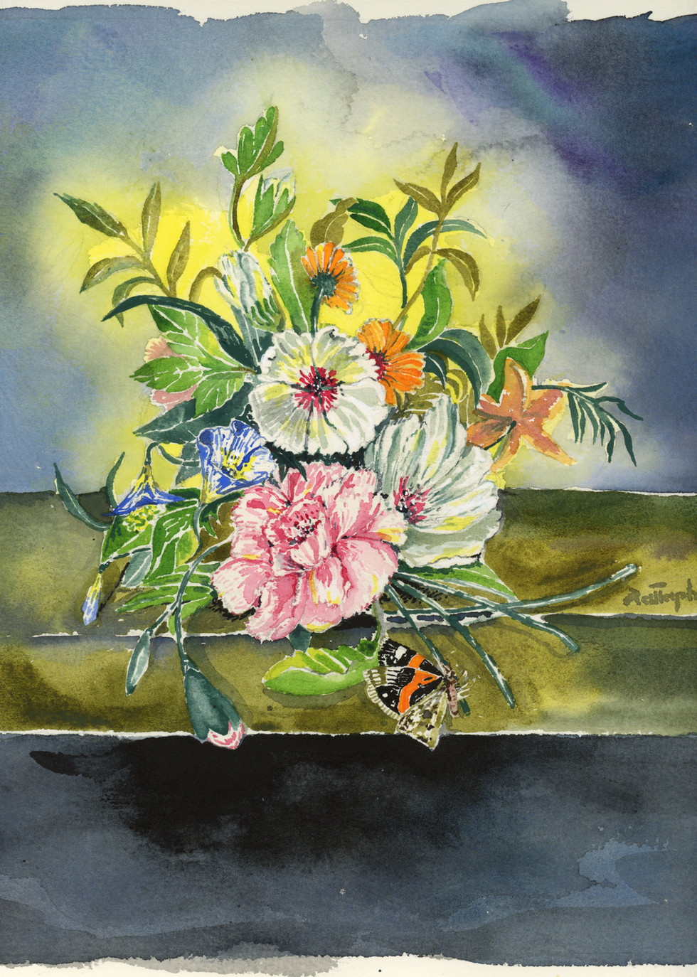 flowersetButterfly
