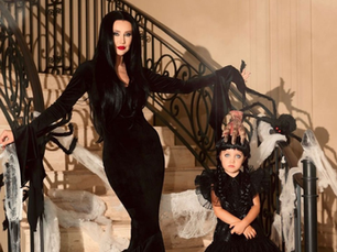 Delikatessen encanta na Festa de Halloween da Vicky Justus!