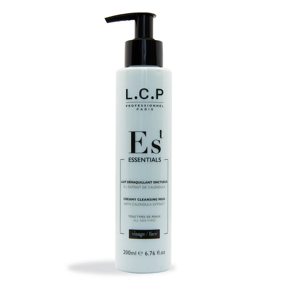 L.C.P Professional Paris Essentials Creamy Cleansing Milk with Calendula Extrac