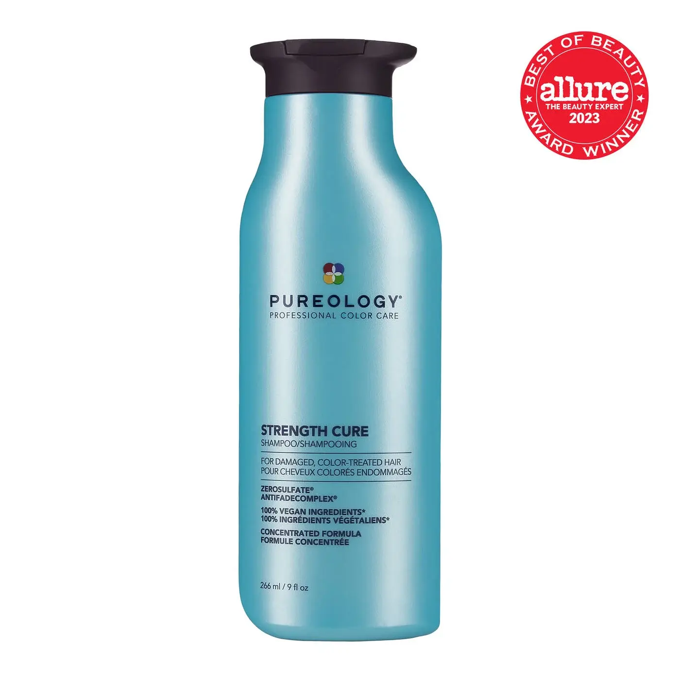 Pureology Strength Cure Shampoo: Sulfate-Free Repairing Shampoo for Damaged Hair