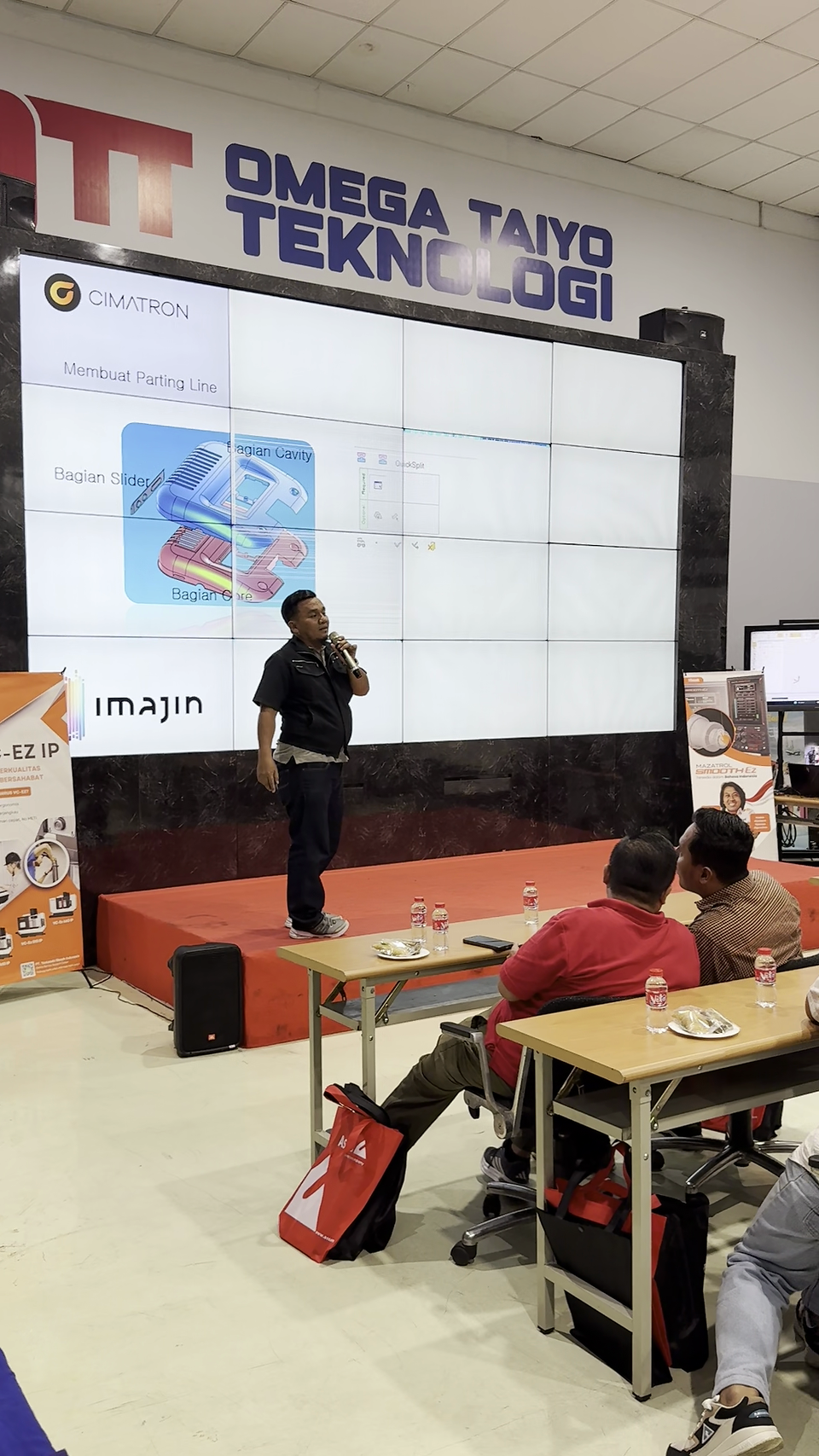 Sharing Session dan Diskusi Teknis yang Interaktif