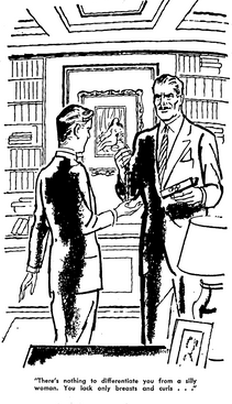 Twilight Men (1957) - First Illustration