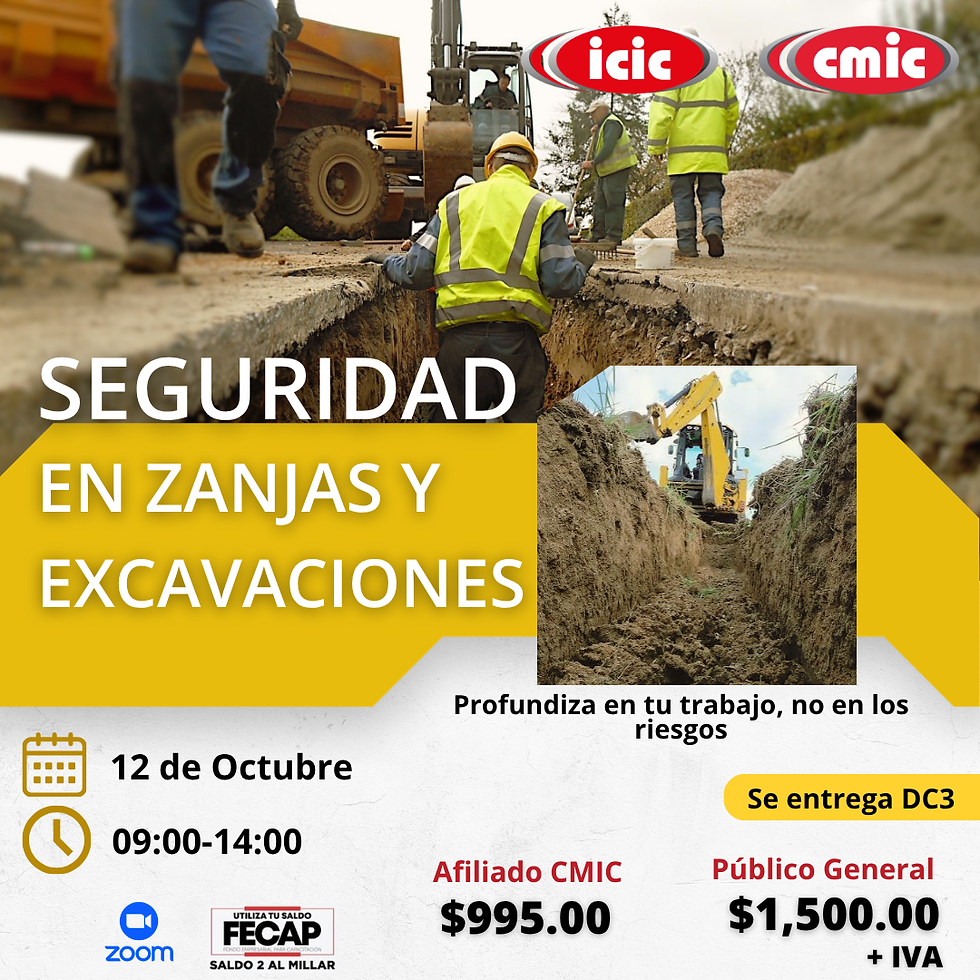 12 Oct ZANJAS Y EXCAVACIONES