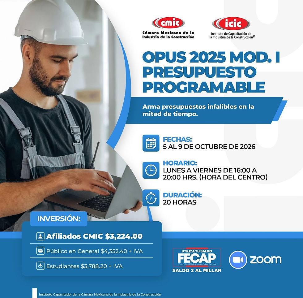 5 AL 9 OCT OPUS MOD I