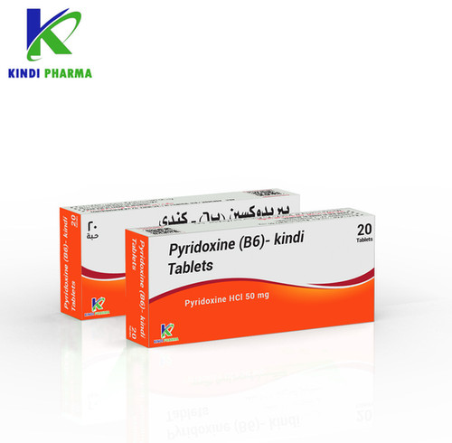 PYRIDOXINE (B6)-KINDI TABLETS | Al-Kindi