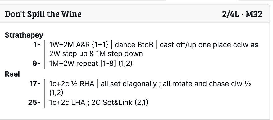 Don't Spill the Wine