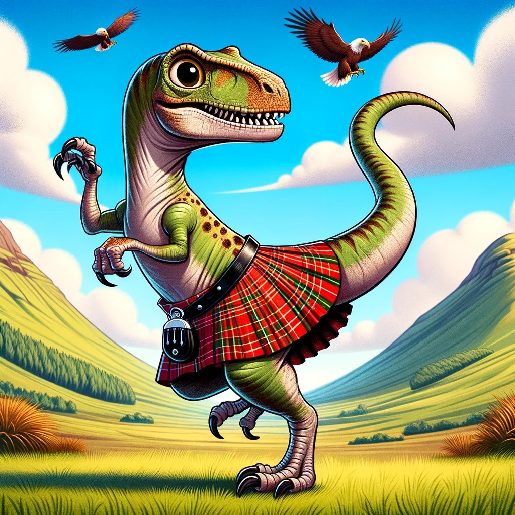 Raptors' Rapture - Scottish Country Dance of the Day, image size:1024x1024