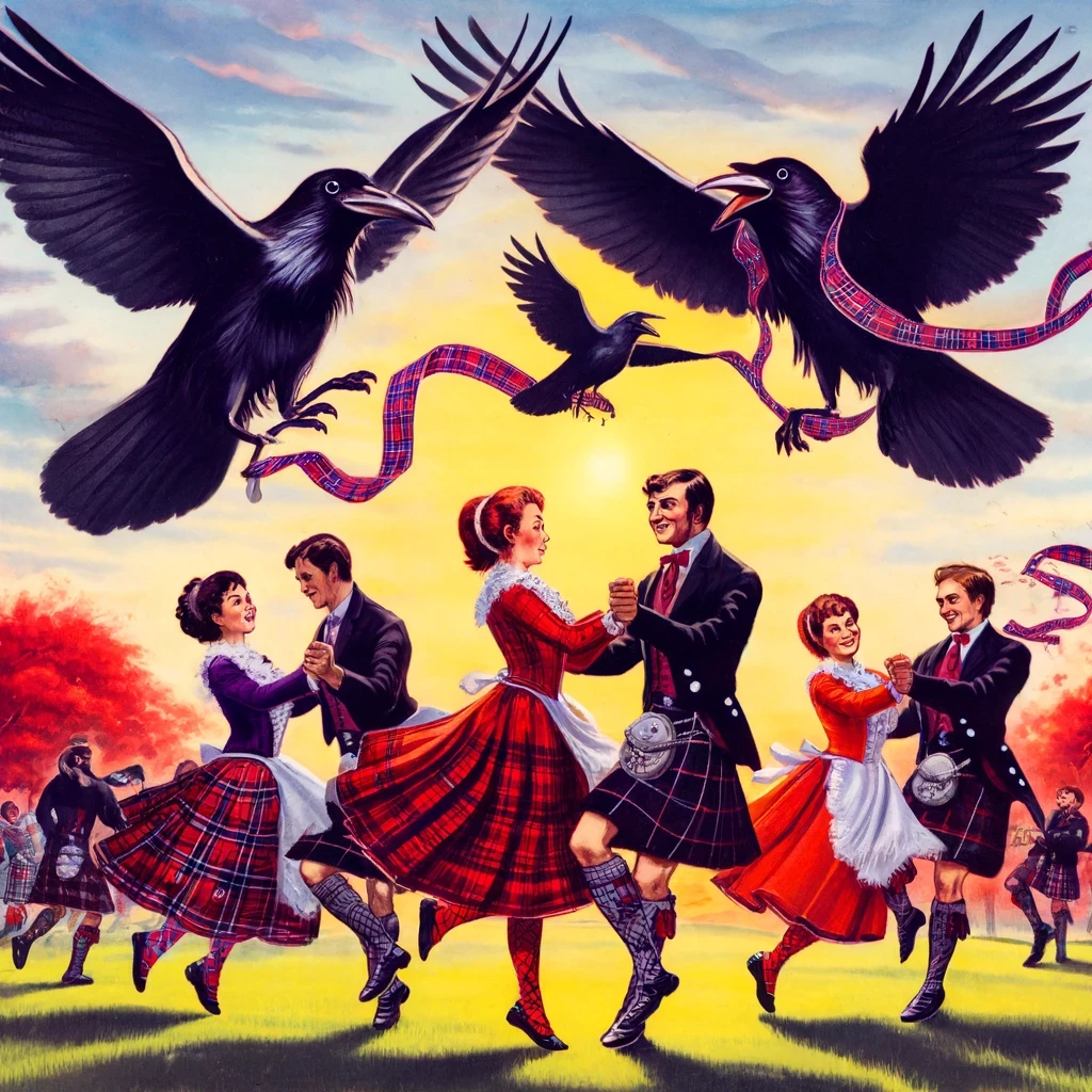 Scots Crows As The Crow Flies - Scottish Country Dance of the Day