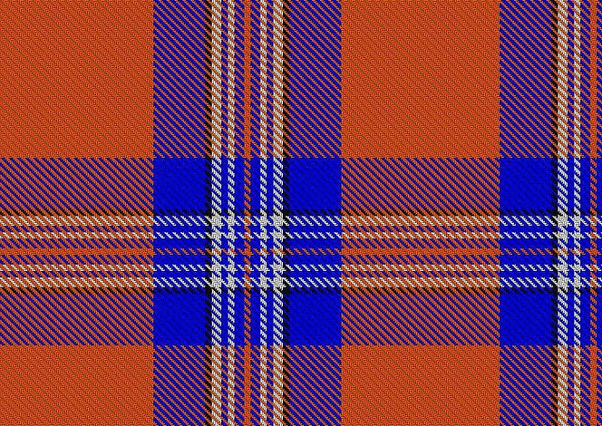 Orange and Blue