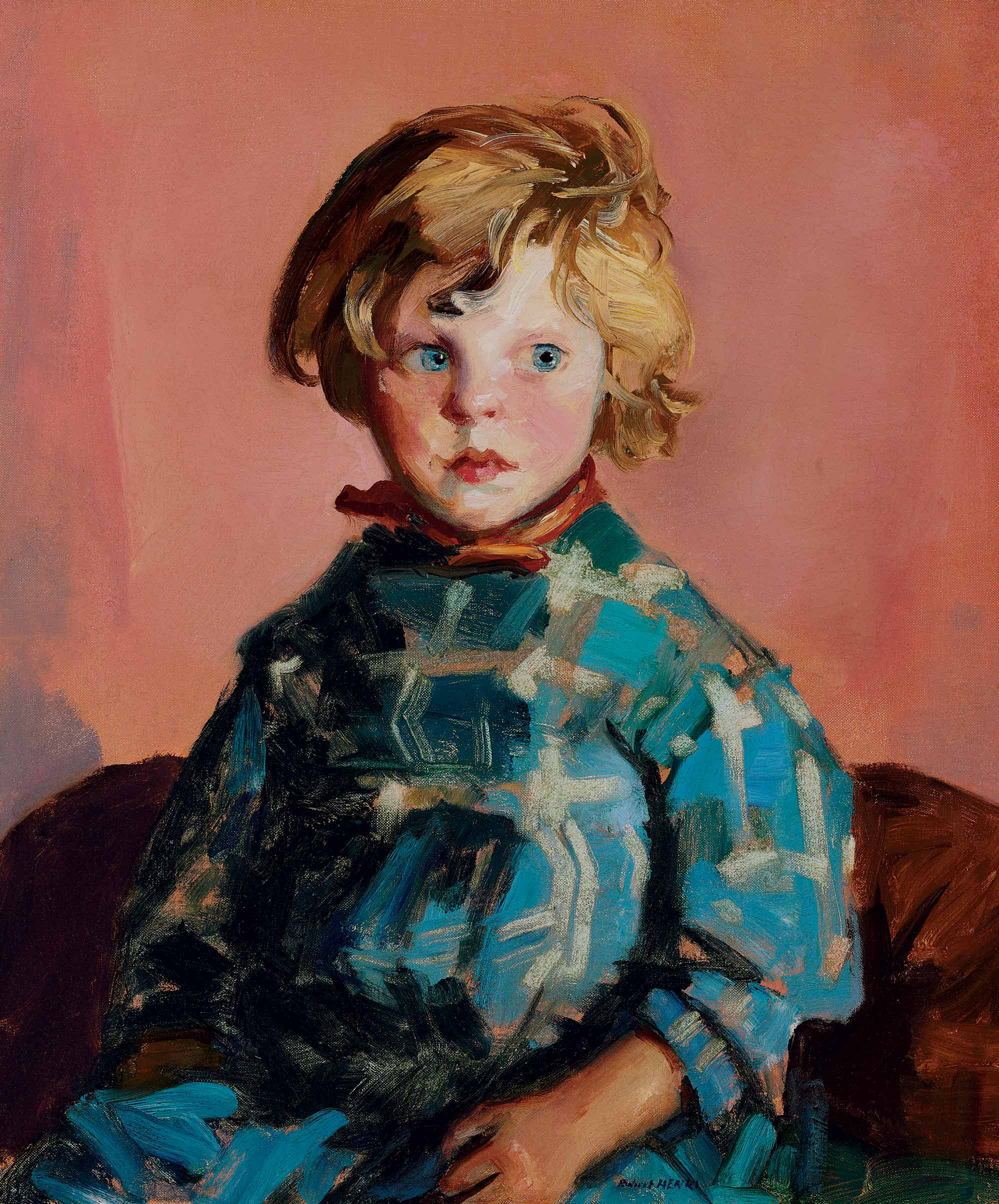The Blue Plaid Dress (Annie)