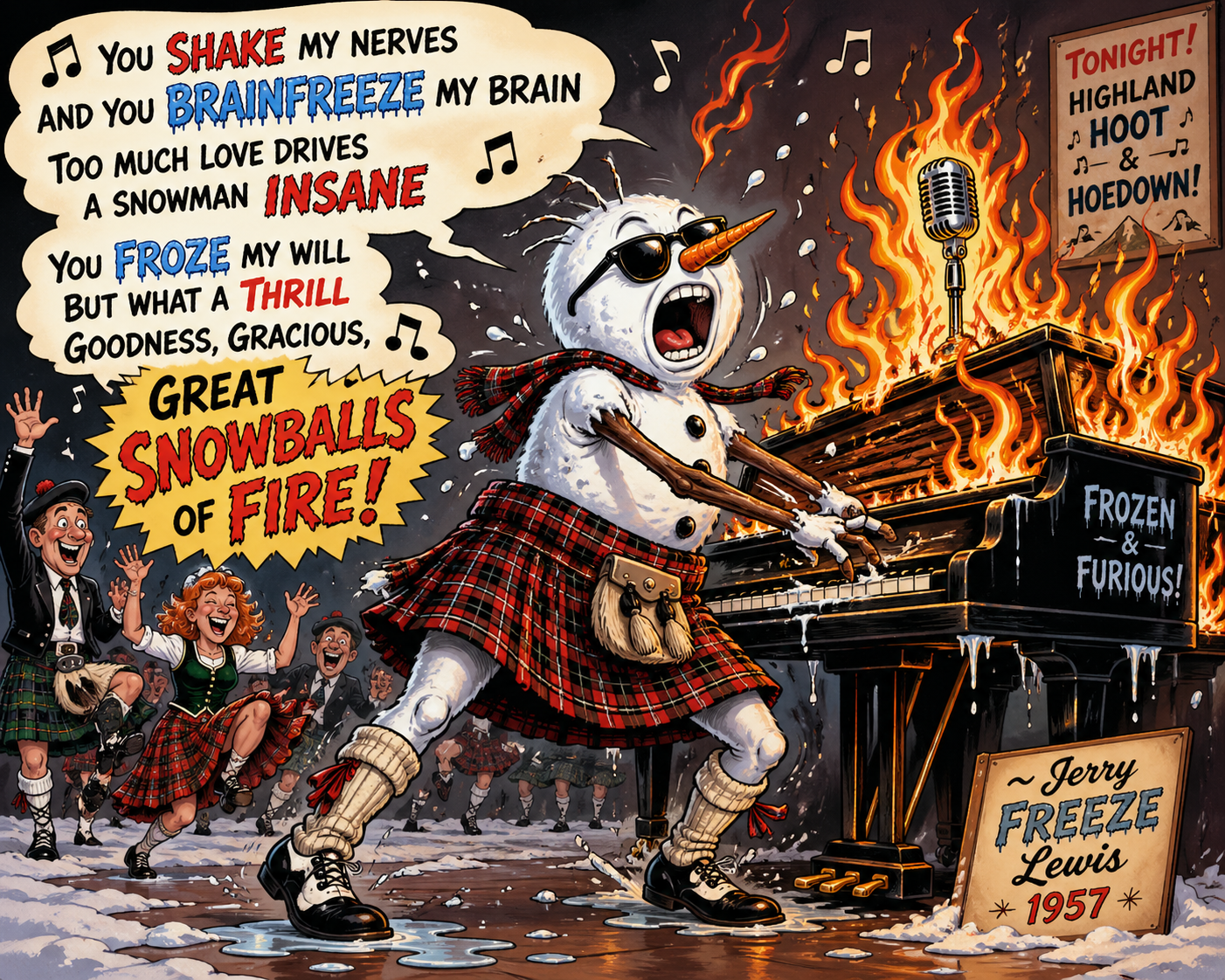 The Snowman - Scottish Country Dance of the Day