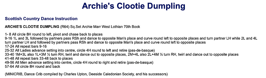 Archie's Clootie Dumpling
