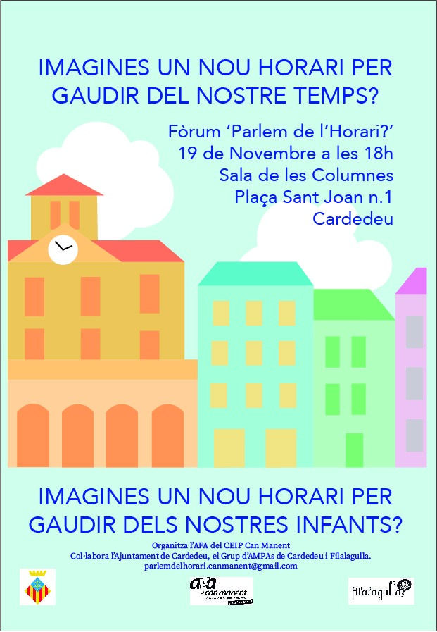 Forum: Parlem de l'horari