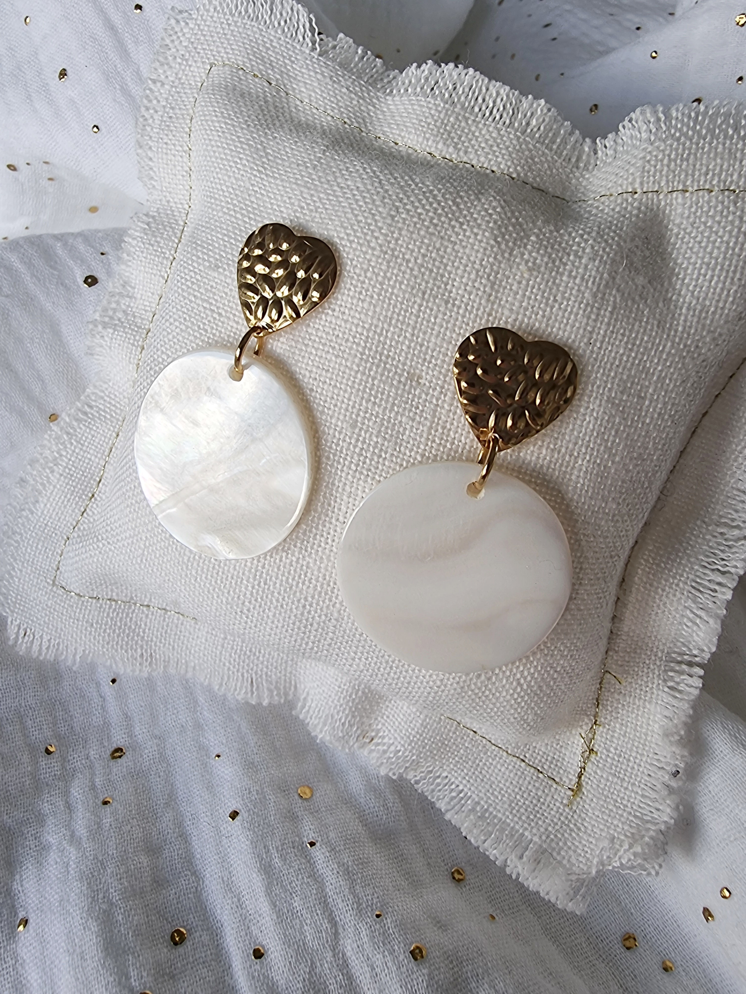 Boucles d'oreilles LOVE grandes