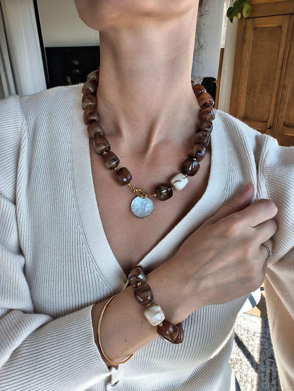 Miniature : Collier Berlingot personnalisable (+options) à partir de 55 euros