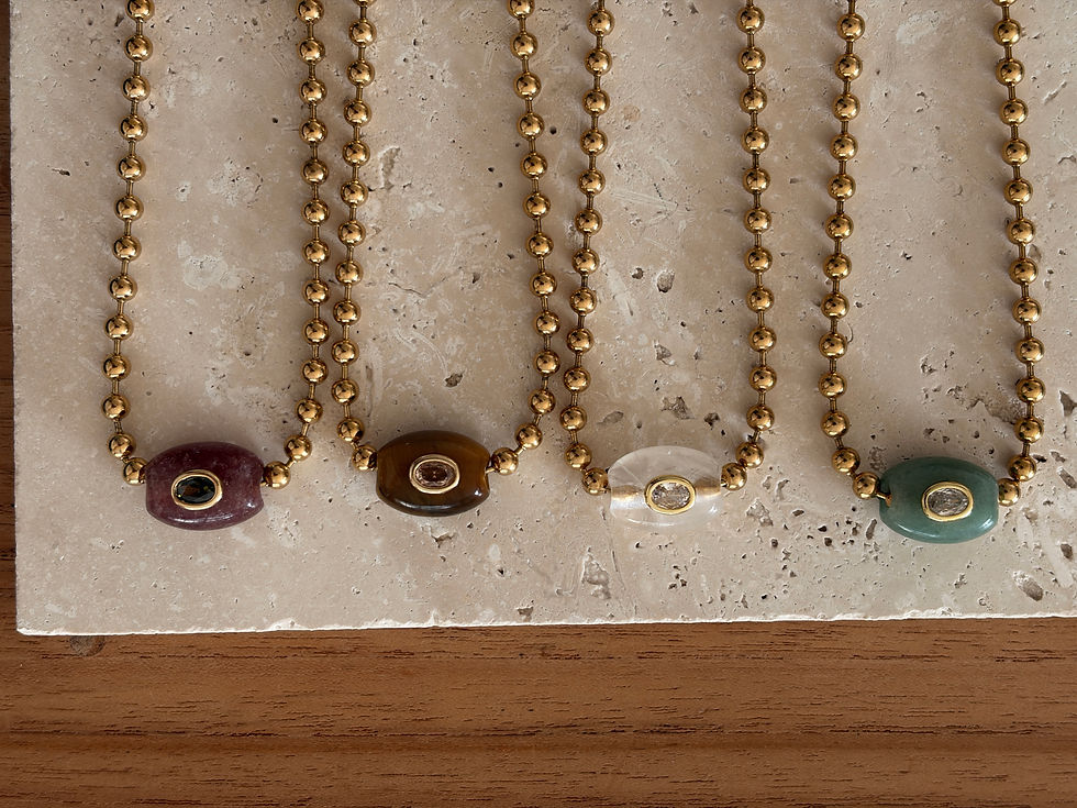 Miniature : Collier JAIPUR Chaine (+coloris)