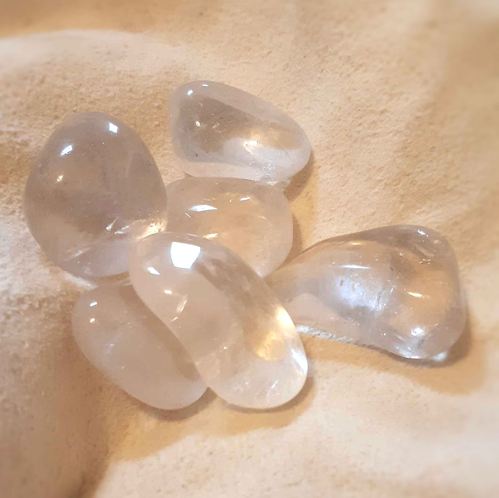 Tumbled Clear Quartz Grade AA