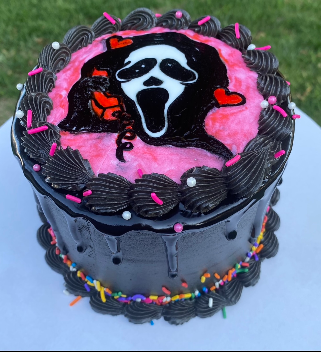 6” customized cake 