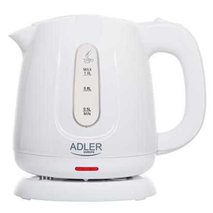 Adler Kettle | AD 1373 | Electric | 850 W | 1 L | Polypropylene | 360° rotationa