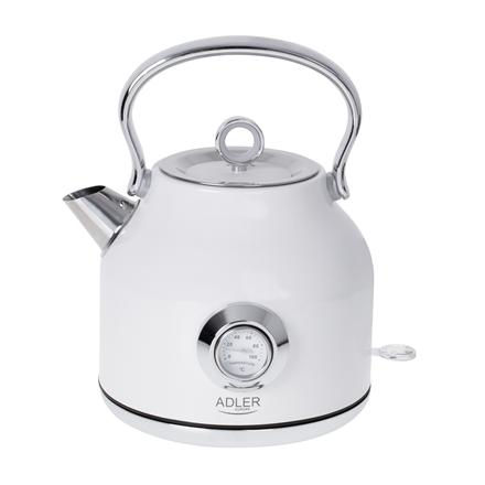 Adler | Kettle with a Thermomete | AD 1346w | Electric | 2200 W | 1.7 L | Stainl