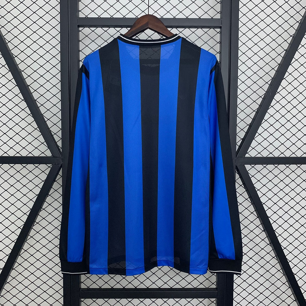 Miniatura: Camisa Inter de Milão Retrô 09/10 -Edição Liga dos Campe