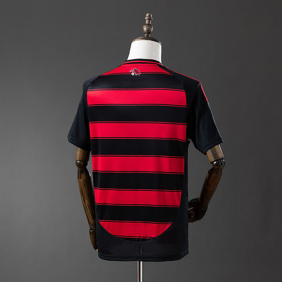 Miniatura: Camisa do Flamengo  26/27 - Torcedor Adidas Masculina Vermelho e Preto