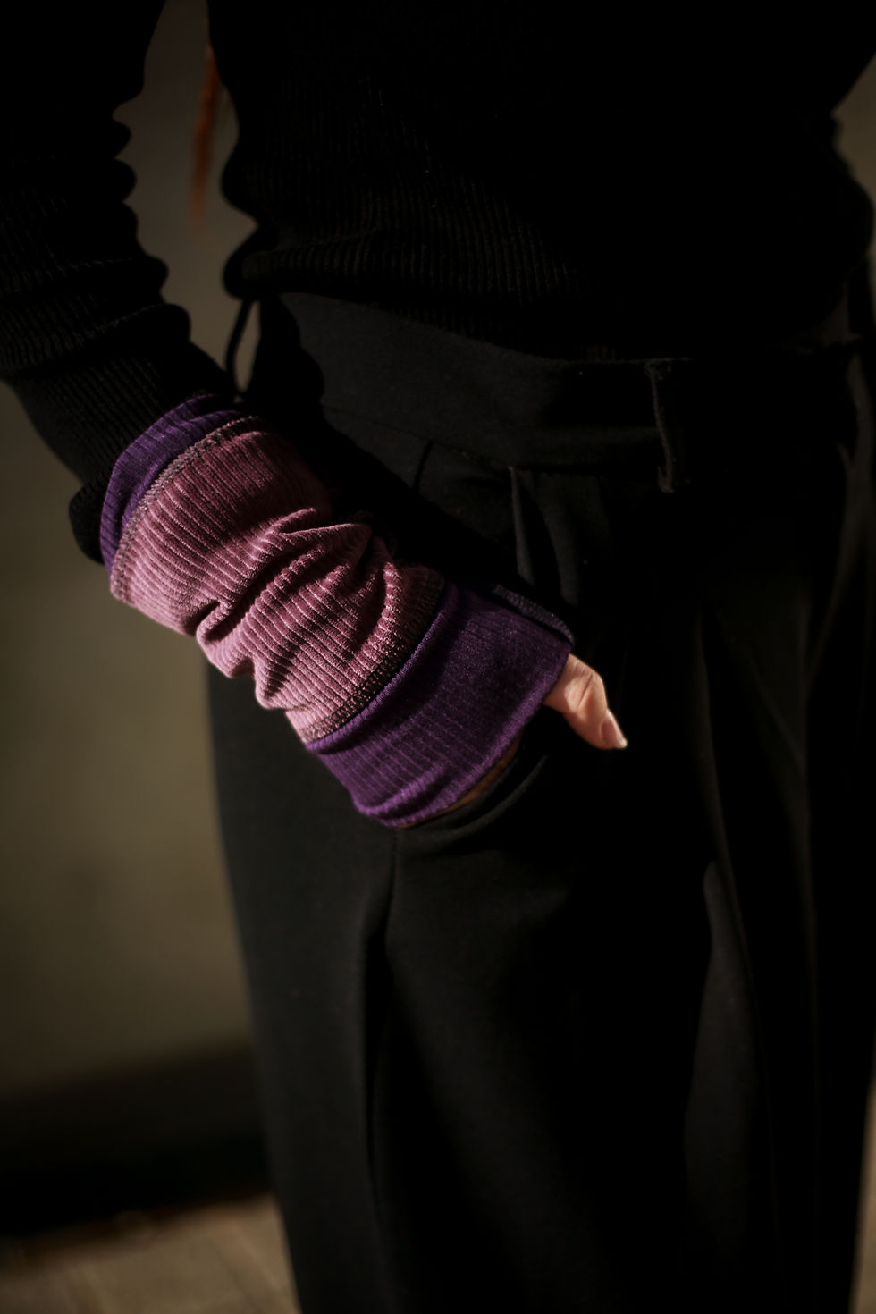 Miniaturbild: Armstulpen  Purple Lilac 