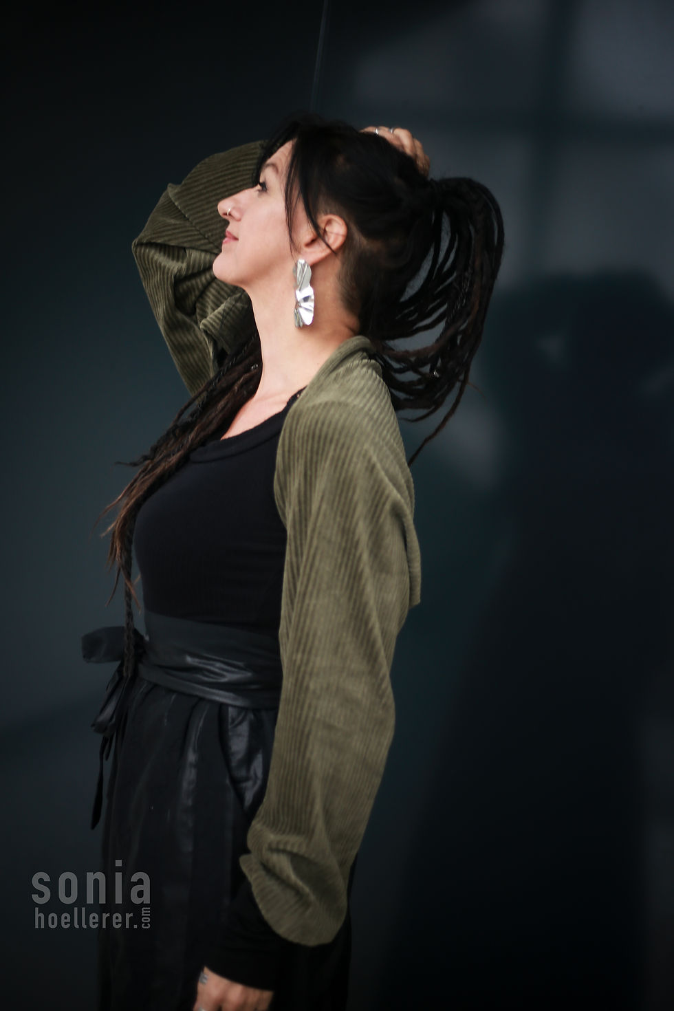 Thumbnail: Sleeve Cord Olive