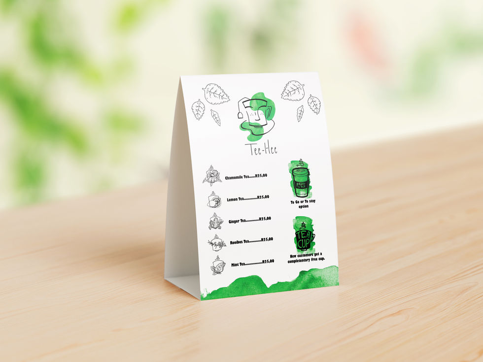 Menu Template
