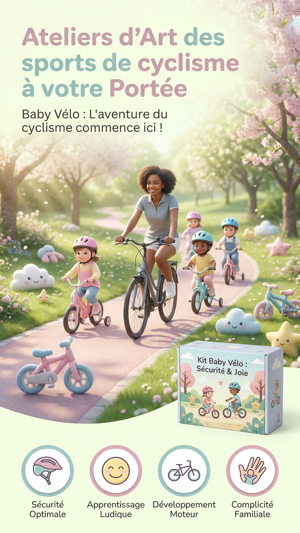 Les Mercredis du Centre Aéré Dugazon Sporting Club – L'Art du Vélo : Une École Inclusive et Divertissante.