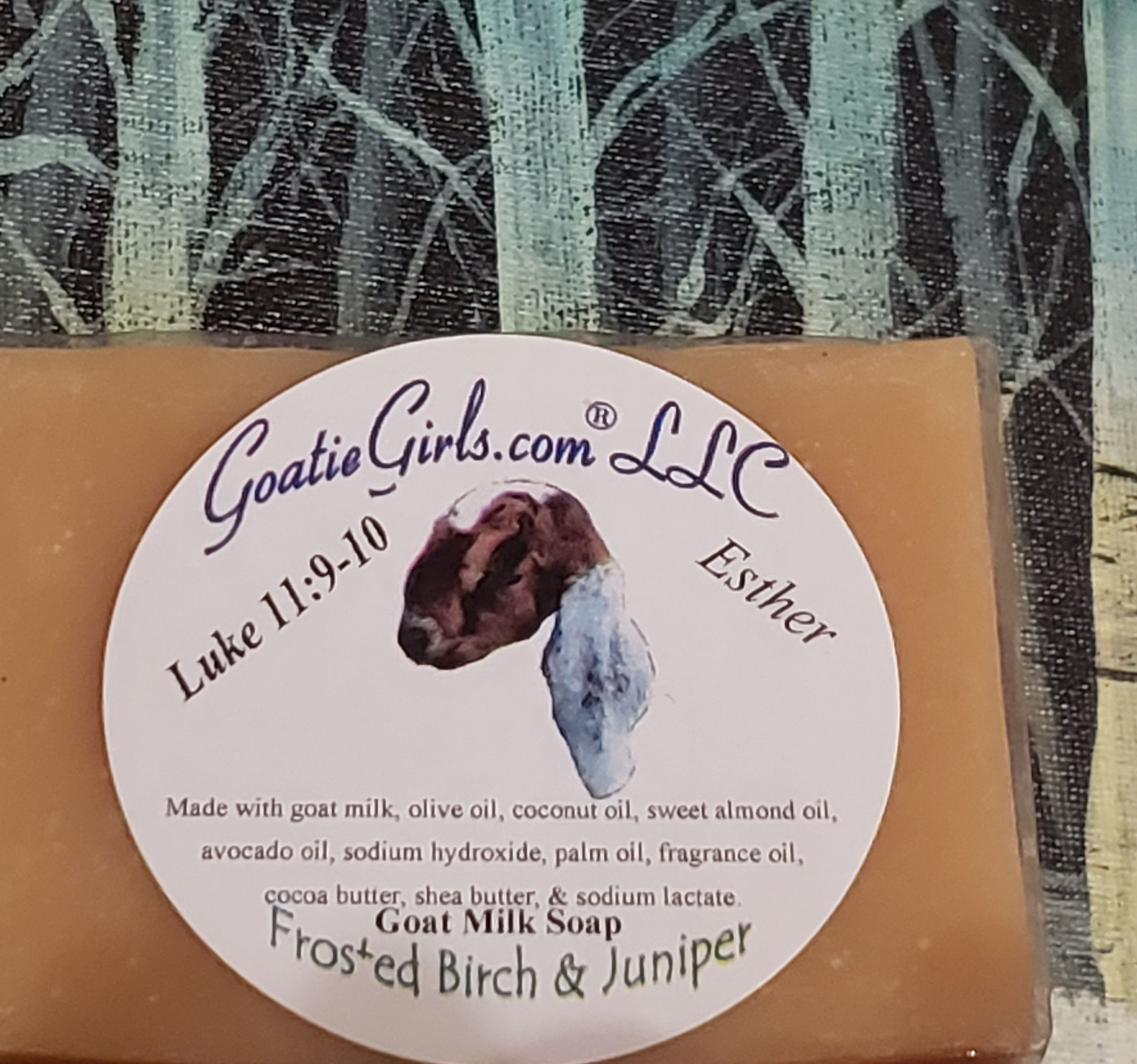 Frosted Birch & Juniper Goat Milk Soap