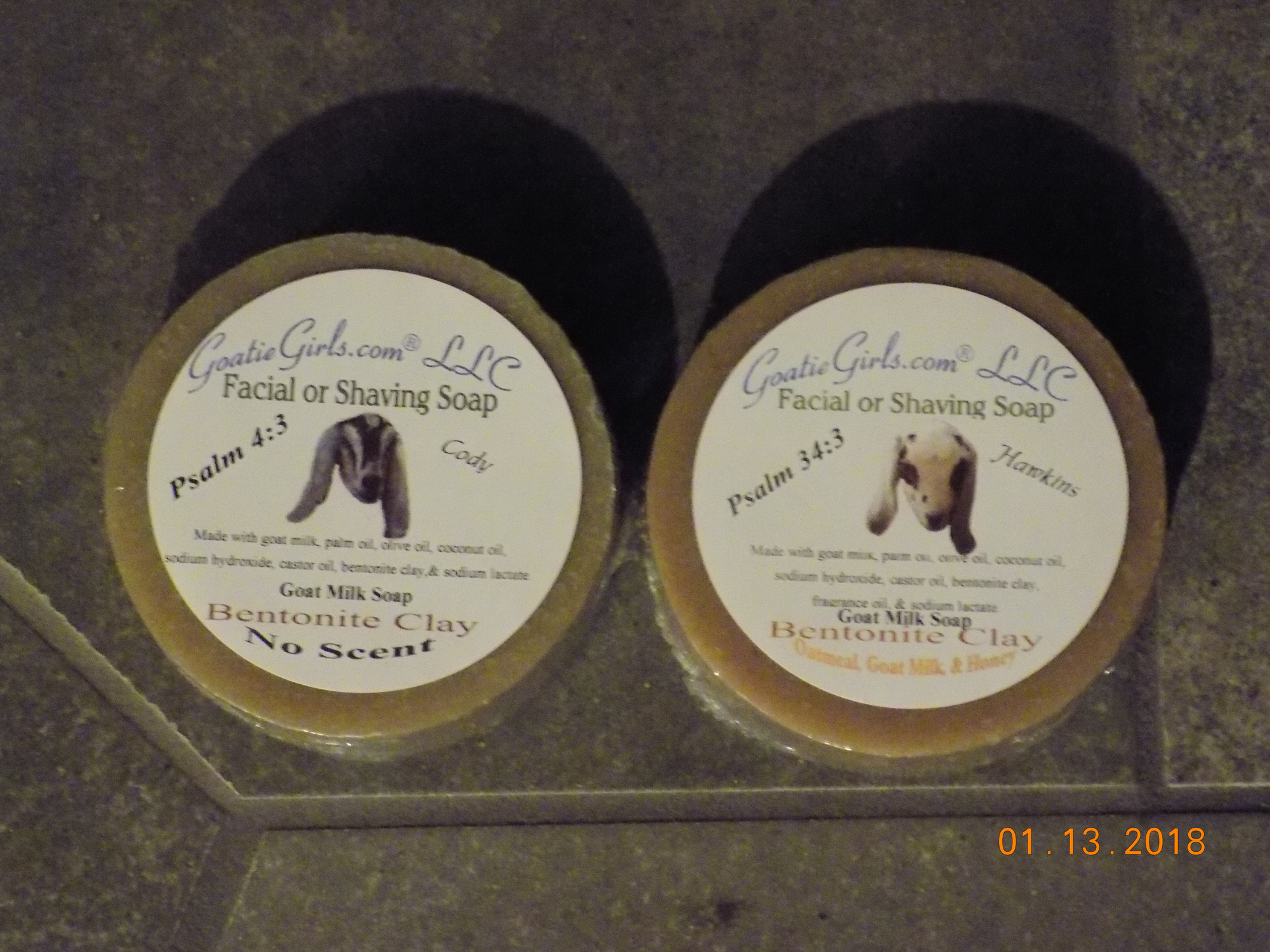 Bentonite Clay Facial/Shaving Soap - Choose Fragrance