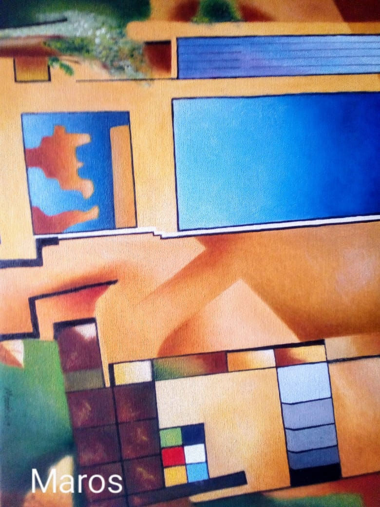 Óleo sobre lienzo Artista: Manuel Ignacio Ramos - Maros